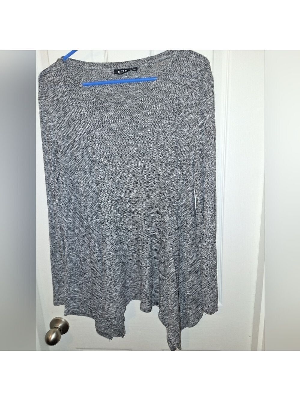Gray Ana Top Long Sleeve XL